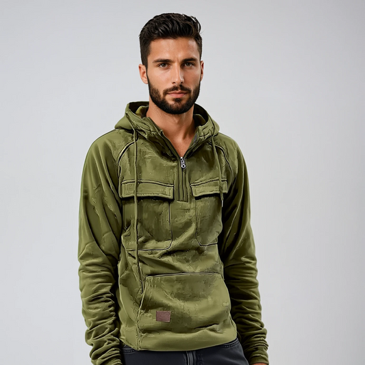 Biagio™ | Pull tecnico con cappuccio