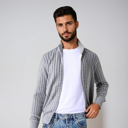 Lucas™ | Cardigan a motivo