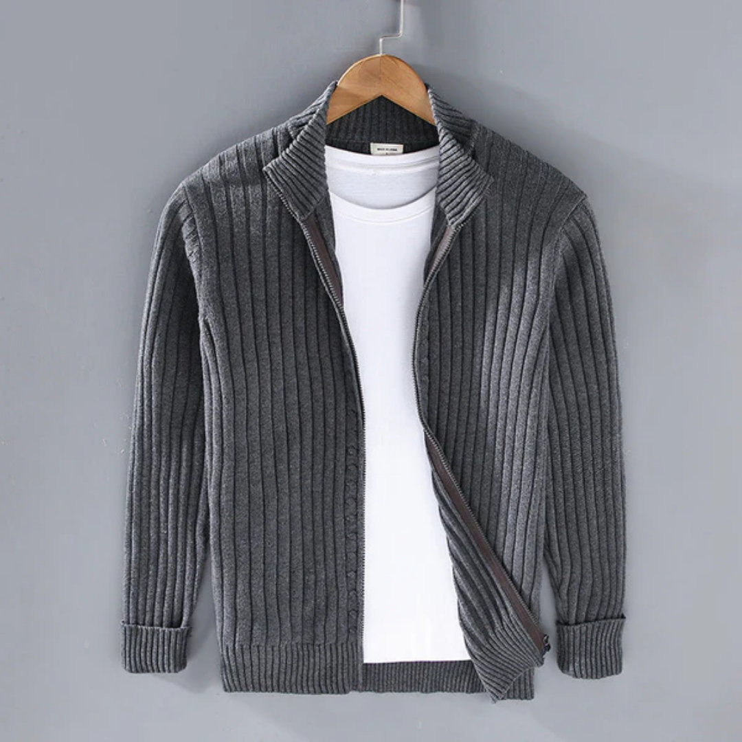 Lucas™ | Cardigan a motivo